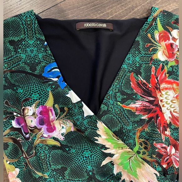 Dress Roberto Cavalli midi stretch, size S (EU 38) - Picture 7 of 9